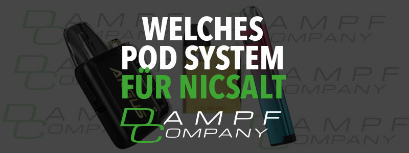 Die besten Pod Kits für NicSalt Liquids? - Die besten Vapes &amp; Pod Systeme für Nikotinsalz Liquids