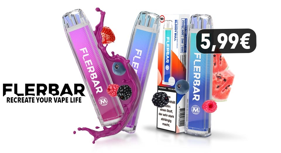 Flerbar Vape Einweg E-Zigarette im Angebot kaufen