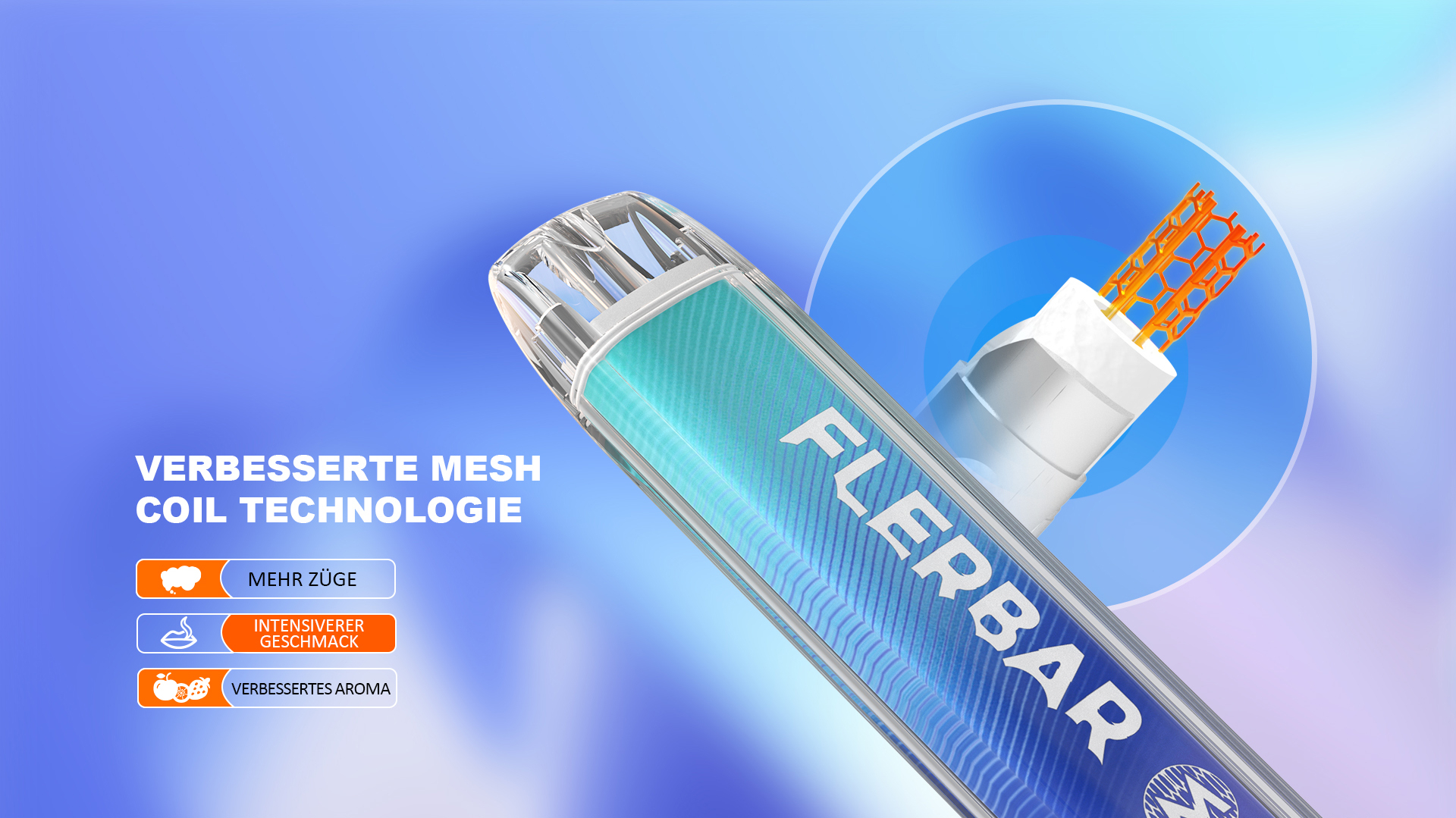 Die neue Flerbar mit Mesh Coil