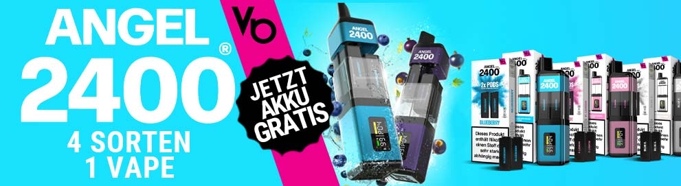 Das neue Angel 2400 Pod Kit von Vapes Bars