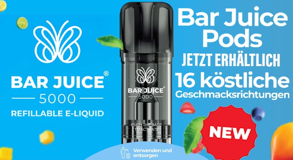 Bar Juice 5000 Prefilled Pods - elfa passend