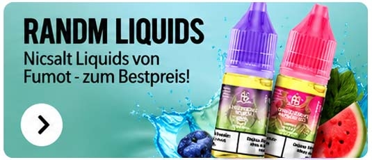 Fumot RandM Nicsalt Liquids