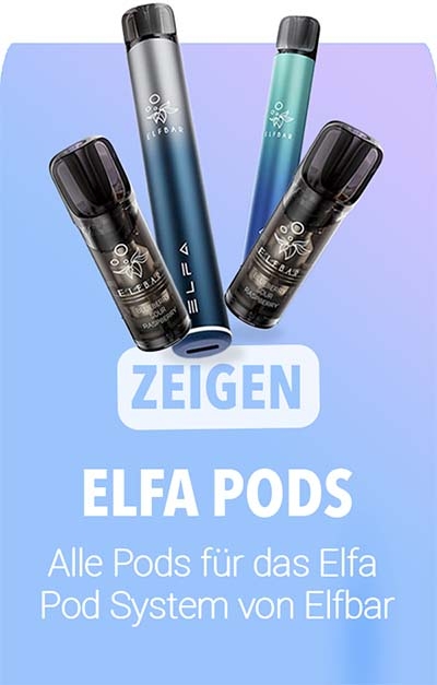 Elf Bar Elfa Pods günstig kaufen - hier in unserem Online-Shop