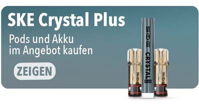 Prefilled Pod System von SKE - Pods und Akku im Angebot