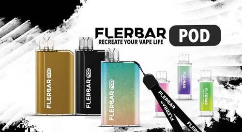 Flerbar Pod Kit mit Dual Mesh Coils