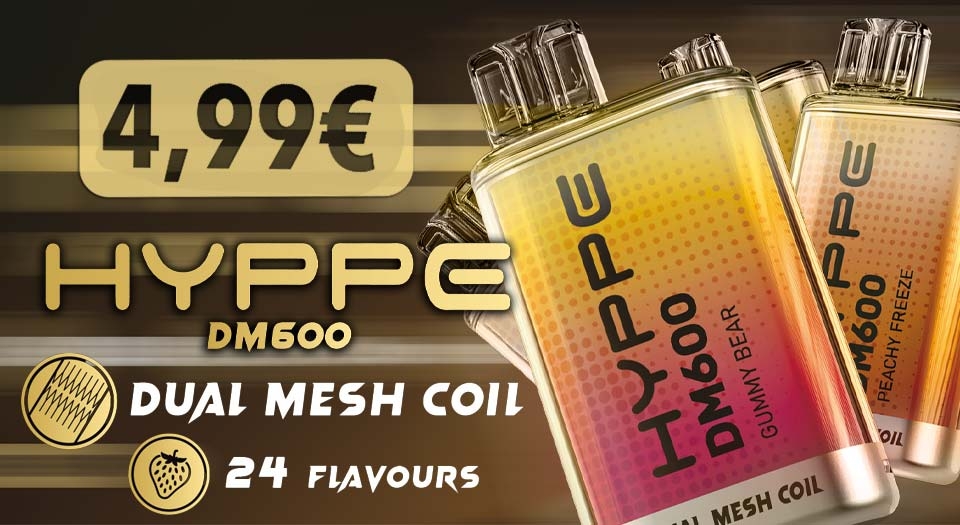 Flerbar Hyppe DM600 - Dual Mesh Disposable Vape