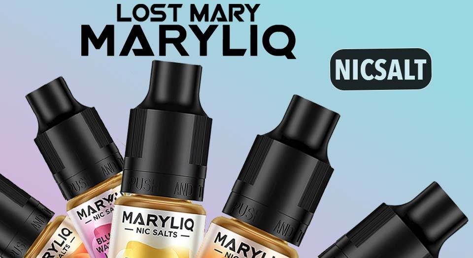 Maryliq Lost Mary - NicSalt Liquid mit Lost Mary BM600 Geschmack
