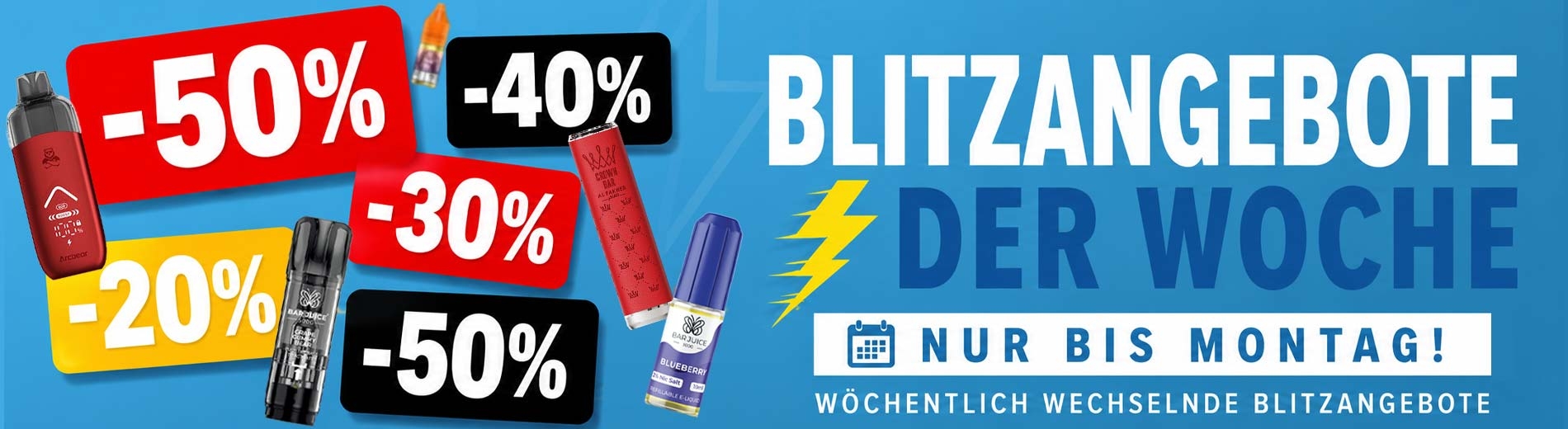Dampf Company Blitzangebote