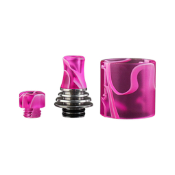 Vapefly Brunhilde MTL Mundstücke und Ersatzglas lila