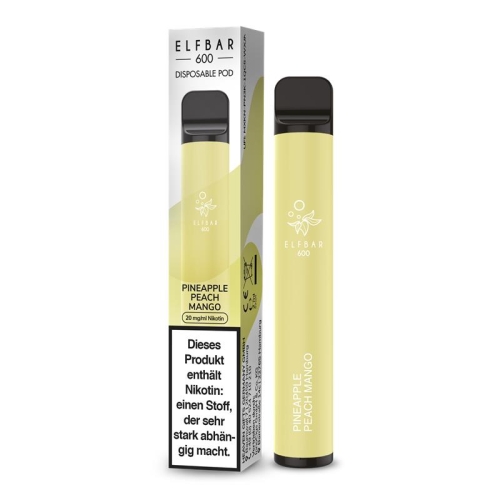 Elfbar 600 Einweg Vape Pineapple Peach Mango