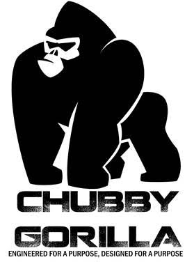 Chubby Gorilla 100ML V3 PET Unicorn Leerflasche mit schwarzer Cap
