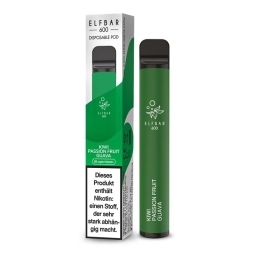 Elfbar 600 Einweg Vape - Kiwi Passion Fruit Guava 20mg