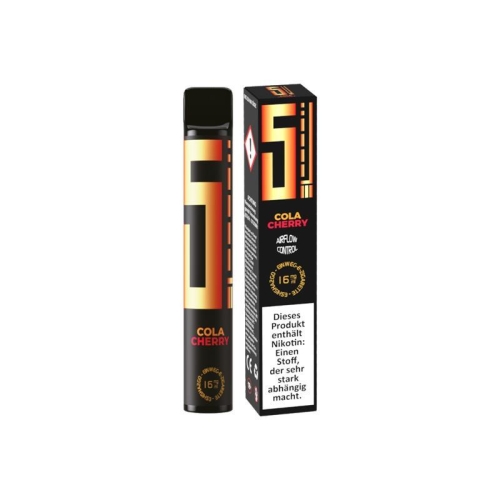 5 EL Einweg E-Zigarette - Cola Cherry 16mg (SB)