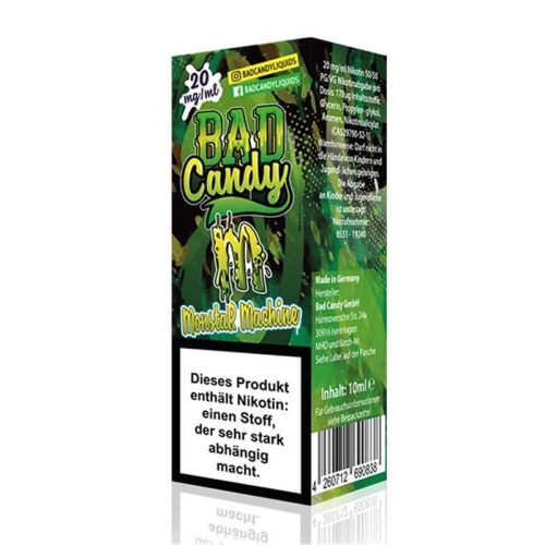 Bad Candy - Monstar Machine 10 ml Nikotinesalzt Liquid 20 mg