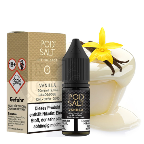 Pod Salt Core - 10ml Nikotinsalz Liquid Vanilla 20mg