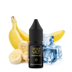 Pod Salt Core - Banana Ice 10 ml Nikotinesalz Liquid 20...