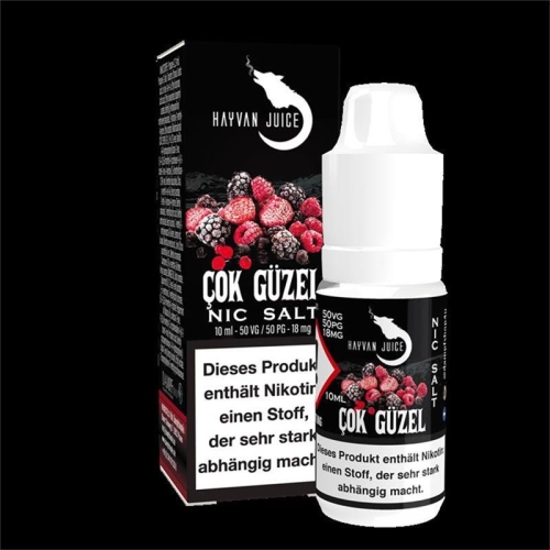 Hayvan Juice-Cok Güzel 10 ml 18 mg Nikotinsalz Liquid