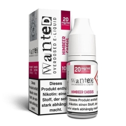 Wanted - Himbeer Cassis Overdosed 10ml Nikotinsalzliquid 