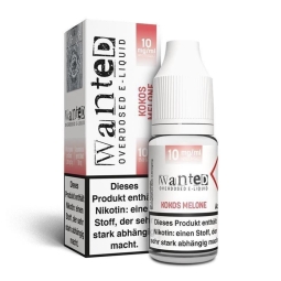 Wanted - Kokos Melone Overdosed 10 ml 10 mg/ml...