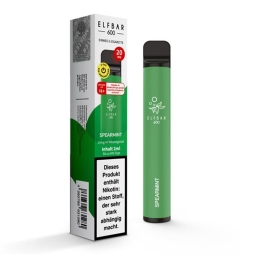 Elfbar 600 CP Einweg Vape - Spearmint 20 mg/ml
