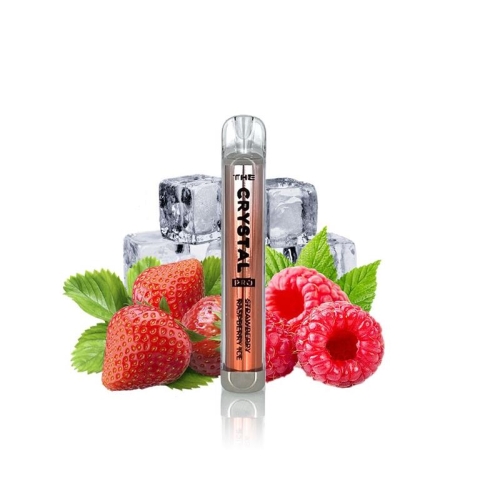 The Crystal Pro - Strawberry Raspberry Ice Einweg E-Zigarette