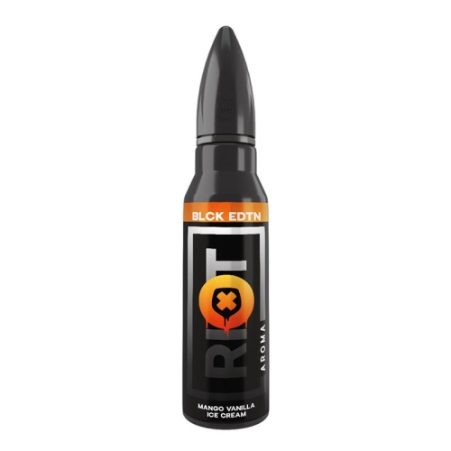 Riot Squad - Black Edition - Mango Vanilla Ice Cream Longfill 5 ml