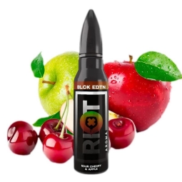 Riot Squad - Black Edition - Sour Cherry &amp; Apple...