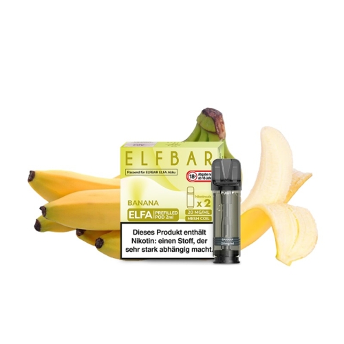 Elf Bar Elfa Pods - 2 Stück Banana 20 mg/ml
