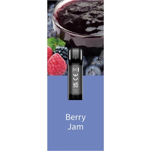 ELF BAR - ELFA Prefilled Pod (2 Stück) Blueberry Snoow ( Berry Jam) 20 mg/ml