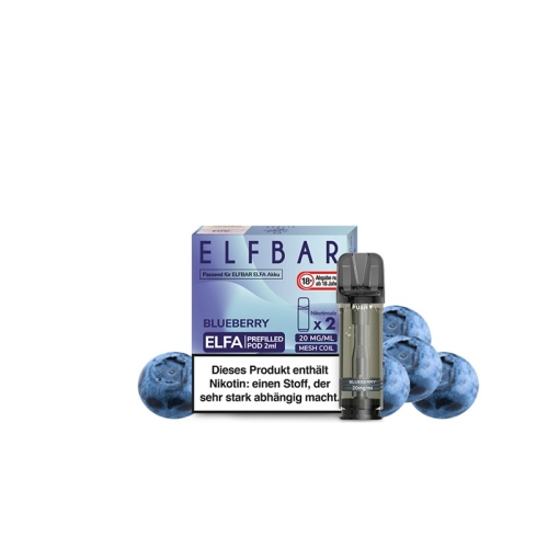 Elf Bar Elfa Pods - 2 St&uuml;ck Blueberry 20 mg/ml