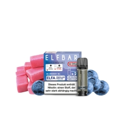 Elf Bar Elfa Pods - 2 St&uuml;ck Blueberry Bubble Gum 20...