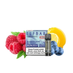 Elf Bar Elfa Pods - 2 St&uuml;ck Blueberry Sour Raspberry...