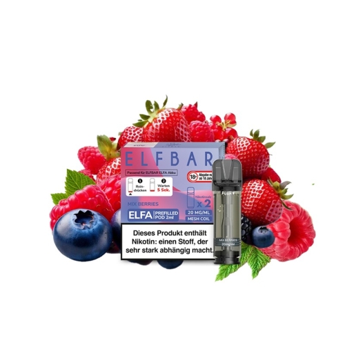 Elf Bar Elfa Pods - 2 St&uuml;ck Mixed Berries 20 mg/ml