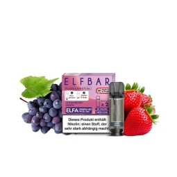 Elf Bar Elfa Pods - 2 St&uuml;ck Strawberry Grape 20 mg/ml