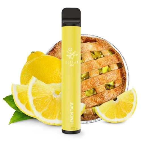 Elfbar 600 Einweg Vape Lemon Tar