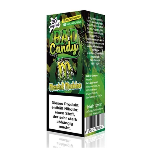 Bad Candy-Monstar Machine 10 ml Nikotinesalz Liquid 10 mg/ml (SB)