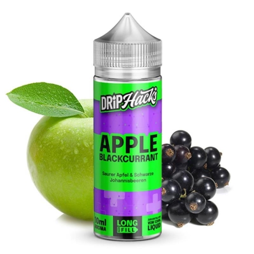 DRIP HACKS - Apple Blackcurrant Longfill 10 ml