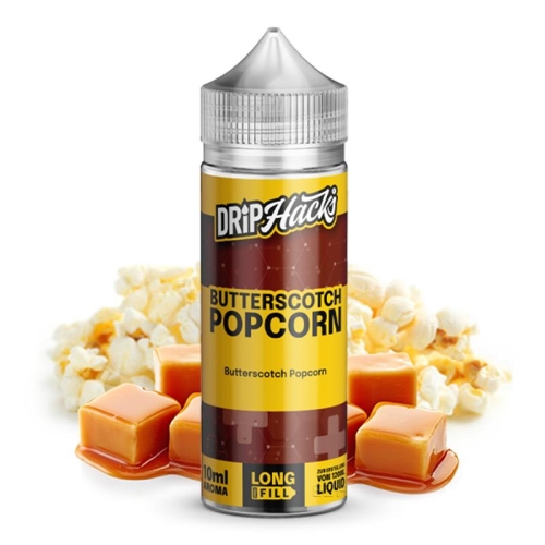 DRIP HACKS - Butterscotch Popcorn Longfill 10 ml