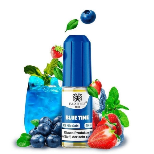 Bar Juice 5000 NicSalt Liquid 10 ml Blue Time 10 MG