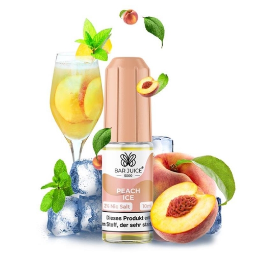 Bar Juice 5000 NicSalt Liquid 10 ml Peach Ice 20 MG