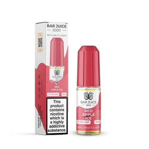 Bar Juice 5000 NicSalt Liquid 10 ml Red Apple Ice 20 MG