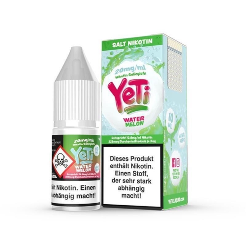 Yeti - Watermelon 10 ml NicSalt Liquid
