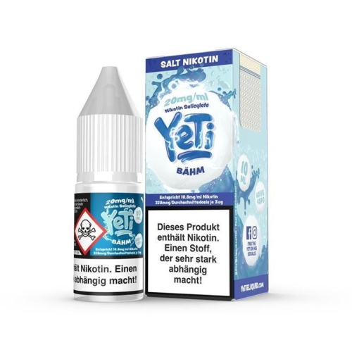 Yeti - Bähm 10 ml NicSalt Liquid 20 mg/ml