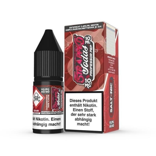 Strapped Soda Nikotinsalz Liquid 10ml Professor Pep 10 mg/ml