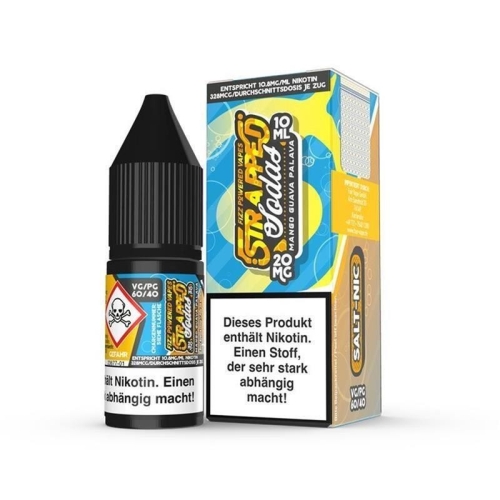 Strapped Soda Nikotinsalz Liquid 10ml Mango Guava Palava 20 mg/ml