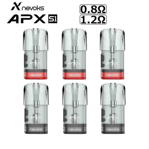 Nevoks - APX Pod Tank Verdampfer (3 Stück pro Packung) 1,2 ohm