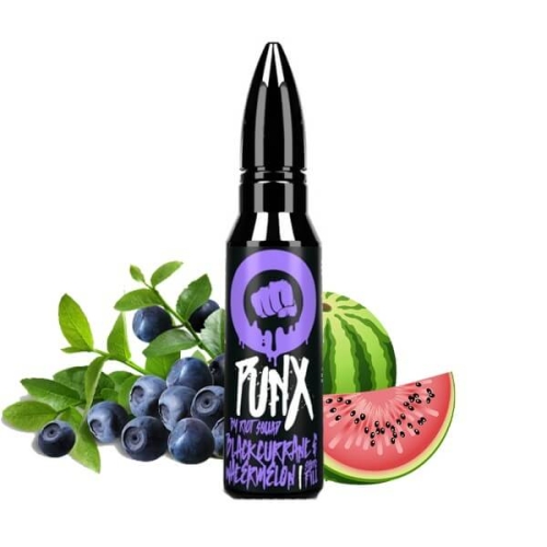 Riot Squad - PUNX by Riot Squad - Blackcurrent & Watermelon - 5ml Longfill