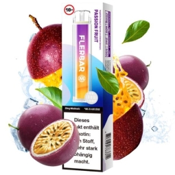 Flerbar M - Einweg E-Zigarette 20 mg/ml Passion Fruit