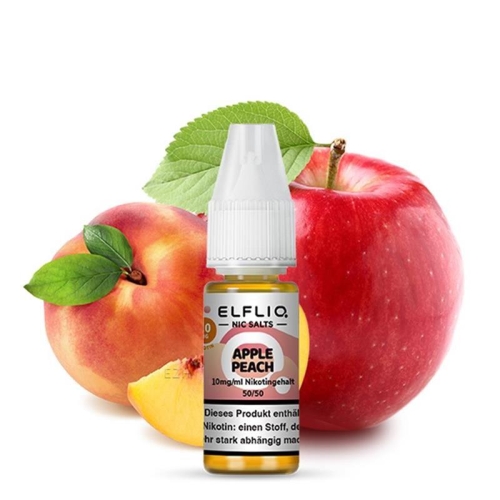 Elfliq - NicSalt Liquid Apple Peach 10 mg/ml