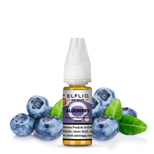 Elfliq - NicSalt Liquid Blueberry 10 mg/ml